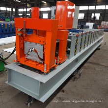 China steel house/roof tile /top roof making machin ridge cap tile cold roll forming machine